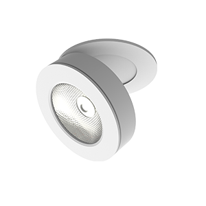 Светодиодный светильник VARTON DL-Axel Lens круглый встраиваемый 100x67 мм 12 Вт 4000 K 36 градусов белый
